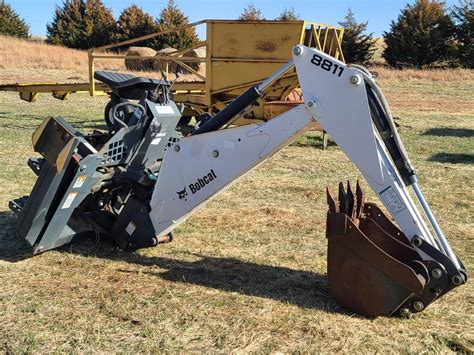 bobcat with backhoe attachment